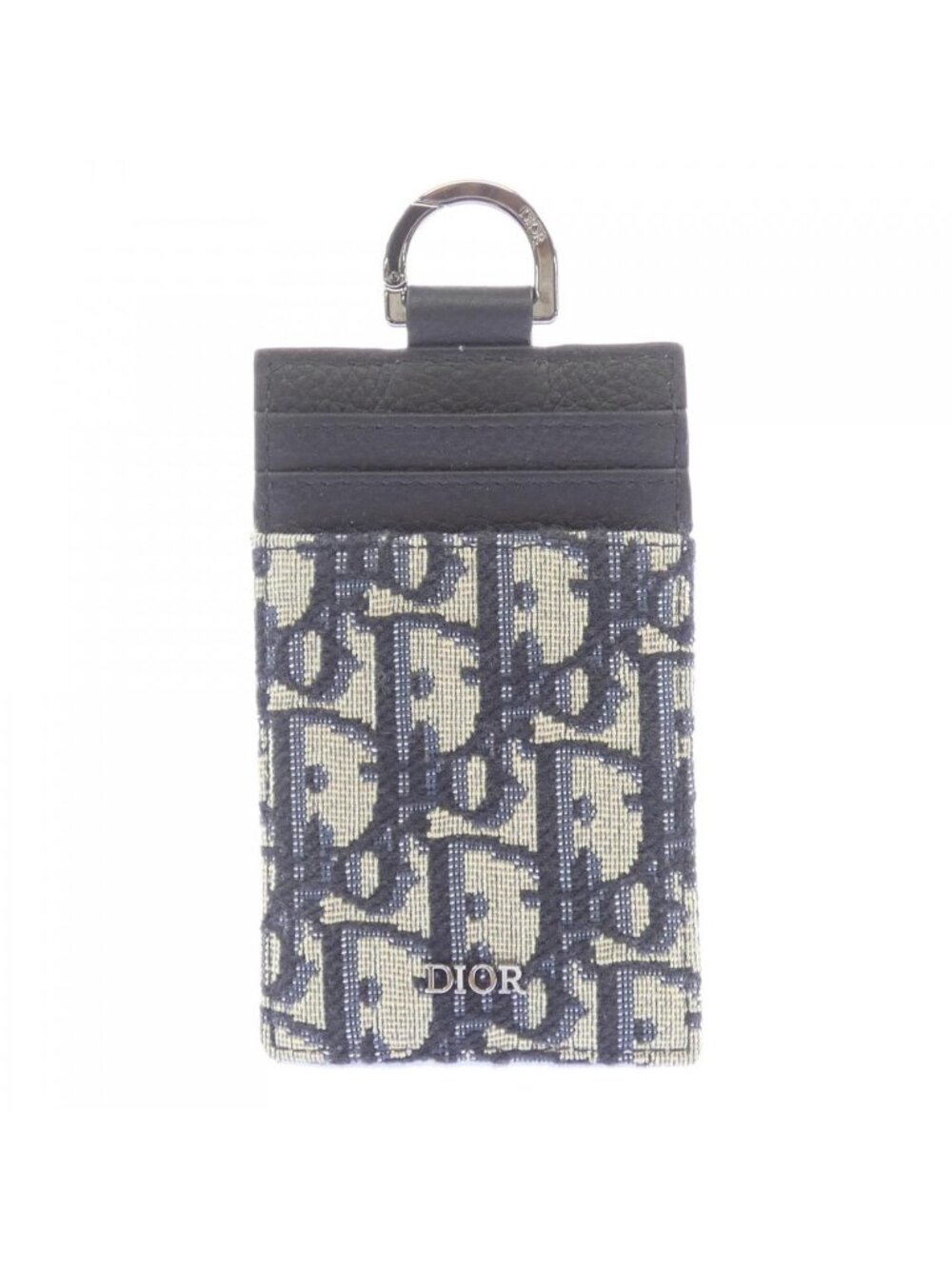 Dior Oblique Jacquard Card Case